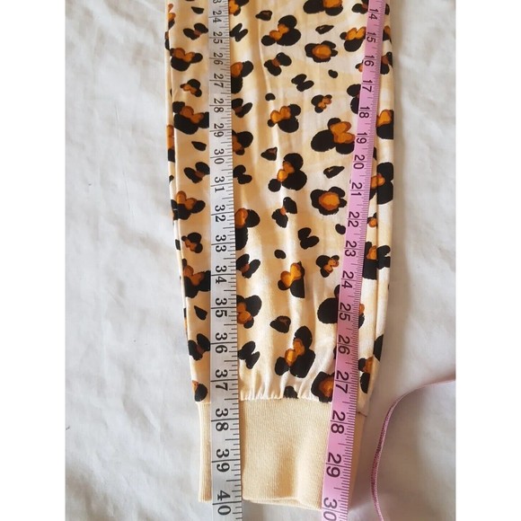 Minnie Mouse Womens Size Small Lounge Wear Pants Animal Print Disney Sleepwear - Picture 12 of 12